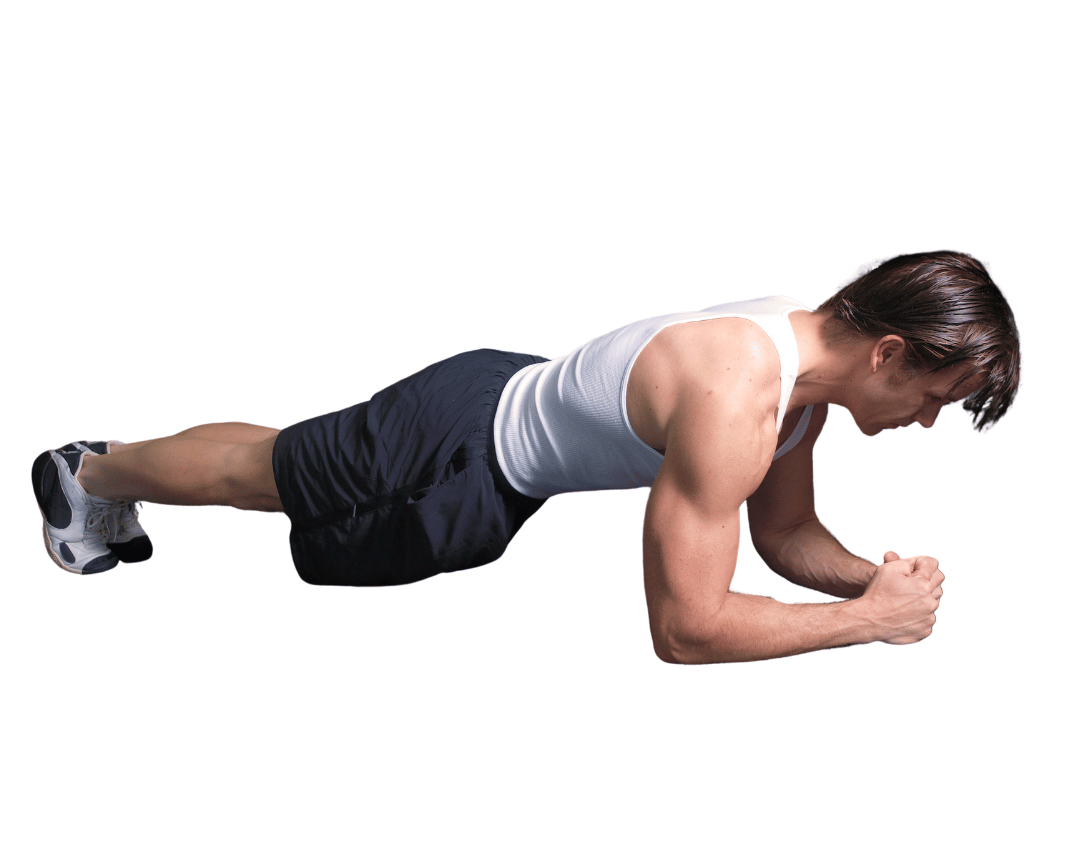 Planke ved ondt i lænden efter løb som styrketræning