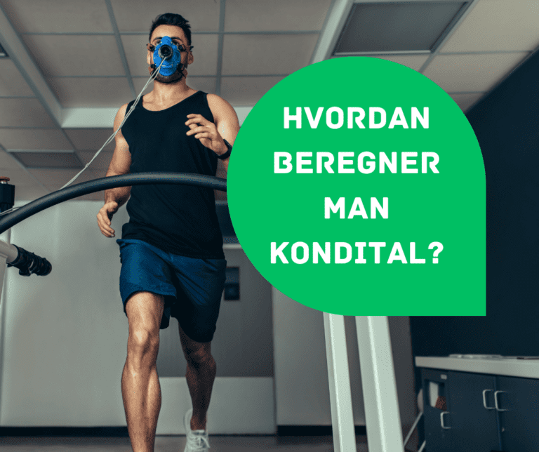 Hvordan beregner man kondital?