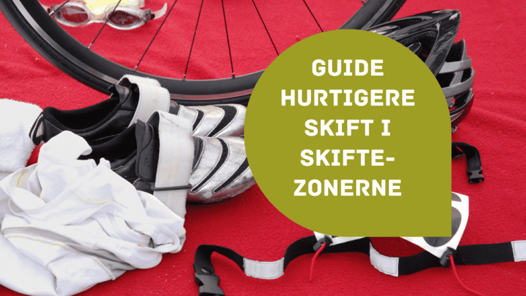 Guide til hurtigere skifte i skiftezonerne under triathlonkonkurrencer