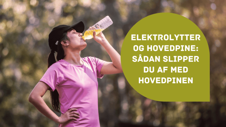 Elektrolytter og hovedpine