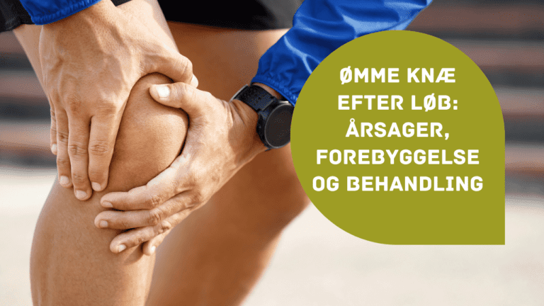 Ømme knæ efter løb artikel
