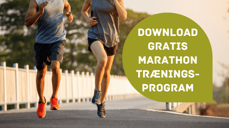 Marathon træningsprogram